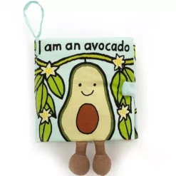 Jellycat Stoffen Knisperboek Avocado