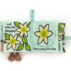 Jellycat Stoffen Knisperboek Avocado -Kinderspeelgoed jellycat stoffen knisperboek avocado1