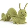 Jellycat Wriggidig Knuffelrups - 22 Cm -Kinderspeelgoed jellycat wriggidig knuffelrups 22 cm 2