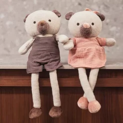 Jollein Knuffelbeer Sam - 40 Cm -Kinderspeelgoed jollein knuffelbeer julie 40 cm 3 1