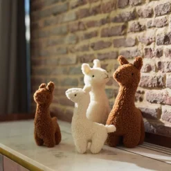 Jollein Knuffellama Xl Caramel - 28 Cm -Kinderspeelgoed jollein knuffellama xl caramel 28 cm 2