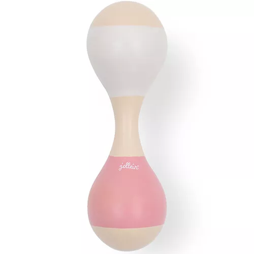 Jollein Rammelaar Maracas - Pink 5 Jollein Rammelaar Maracas - Pink - Afbeelding 3