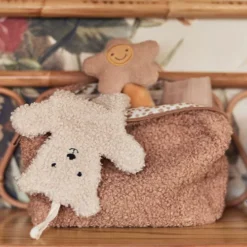 Jollein Speendoek Teddy Bear - Naturel -Kinderspeelgoed jollein speendoek teddy bear naturel 3