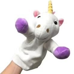 Keycraft Handpop Eenhoorn - 30 Cm -Kinderspeelgoed keycraft handpop eenhoorn 30 cm 1