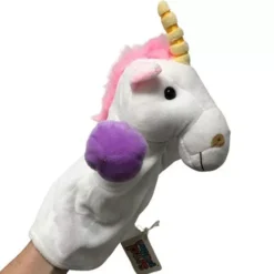 Keycraft Handpop Eenhoorn - 30 Cm -Kinderspeelgoed keycraft handpop eenhoorn 30 cm 2