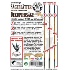 Kids At Work Reserve Decoupeerzaagjes (10st) -Kinderspeelgoed kids at work decoupeerzaagjes 10st 2