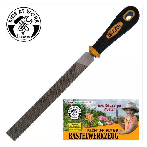 Kids At Work Metaalvijl - Vlak 4 Kids At Work Metaalvijl - Vlak - Afbeelding 2