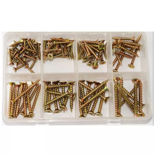 Kids At Work Houtschroeven - Geel (144st) 5 Kids At Work Houtschroeven - Geel (144st) - Afbeelding 3