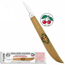 Kids At Work Houtsnijset Met Kerfmes + Handschoenen -Kinderspeelgoed kids at work kerfmes 2 1