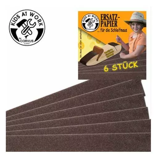 Kids At Work Extra Schuurpapier Schuurmuis 3 Kids At Work Extra Schuurpapier Schuurmuis