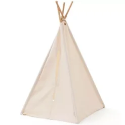 Kids Concept Tipi Wigwam Mini - Naturel 53x53x75 Cm 7 Kids Concept Tipi Wigwam Mini - Naturel 53x53x75 Cm -Kinderspeelgoed kids concept tipi wigwam mini naturel 53x53x75 cm1