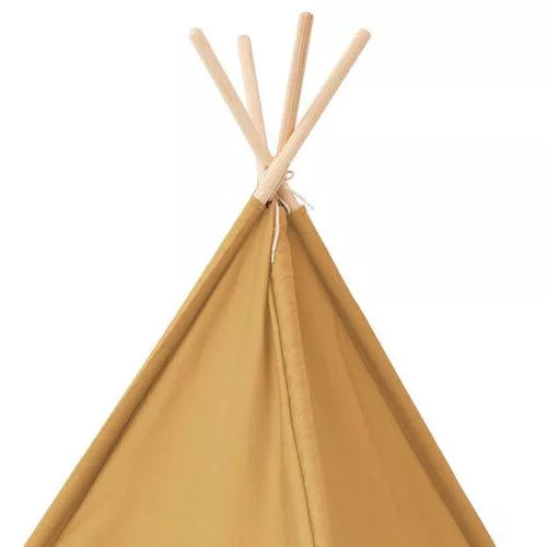 Kids Concept Tipi Wigwam - Geel 6 Kids Concept Tipi Wigwam - Geel - Afbeelding 4
