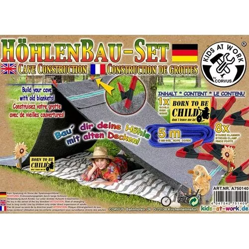 Kids At Work Tentklemmen En Touw - Klein 4 Kids At Work Tentklemmen En Touw - Klein - Afbeelding 2