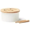 Kids Concept Mini Trommel - White 2 Kids Concept Mini Trommel - White -Kinderspeelgoed kids concept mini trommel wit 1 2