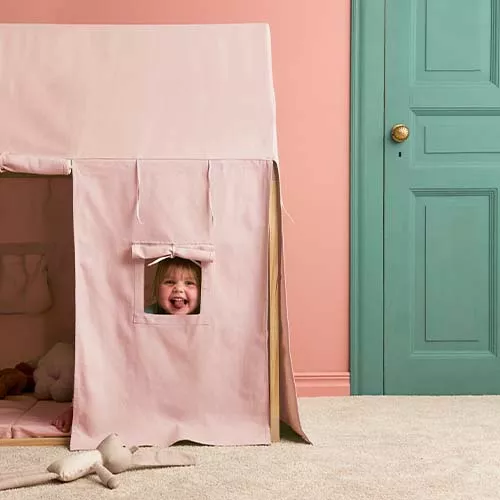 Kids Concept Speelhuis - Lichtroze 7 Kids Concept Speelhuis - Lichtroze - Afbeelding 5