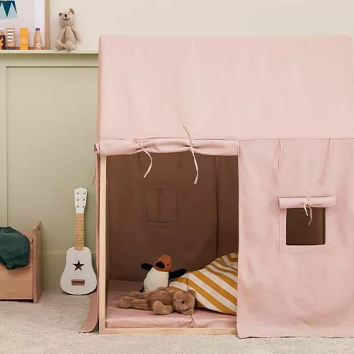 Kids Concept Speelhuis - Lichtroze 8 Kids Concept Speelhuis - Lichtroze - Afbeelding 6