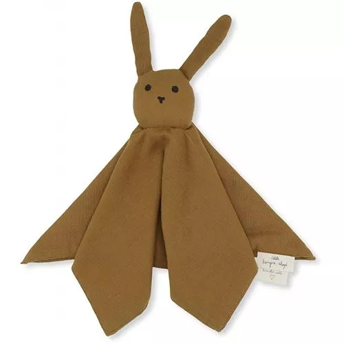 Konges Sløjd Knuffeldoek Konijn - Dark Honey 3 Konges Sløjd Knuffeldoek Konijn - Dark Honey