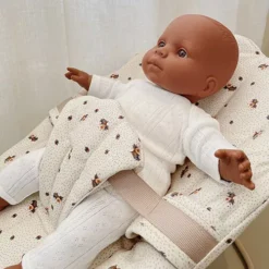 Konges Sløjd Poppen Wipstoel - Flower Bouquet -Kinderspeelgoed konges sl jd poppen wipstoel flower bouquet 3