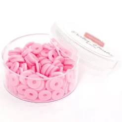 La Petite épicerie Kralendoosje Met 200 Heishi Kralen - Pastelroze