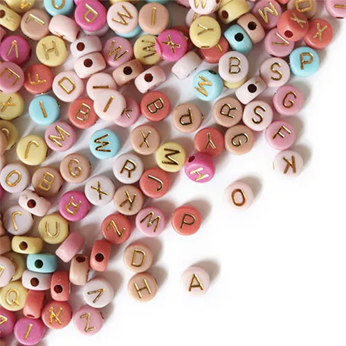 La Petite épicerie Rijgkralen Alfabet - Roze Mix 6 La Petite épicerie Rijgkralen Alfabet - Roze Mix - Afbeelding 4