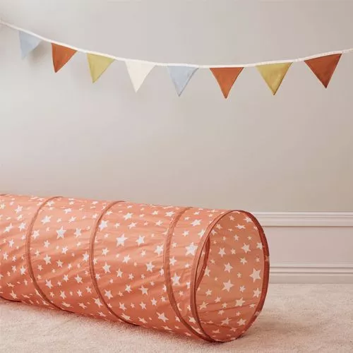 Kids Concept Speeltunnel Star - Rust - 180 Cm 5 Kids Concept Speeltunnel Star - Rust - 180 Cm - Afbeelding 3