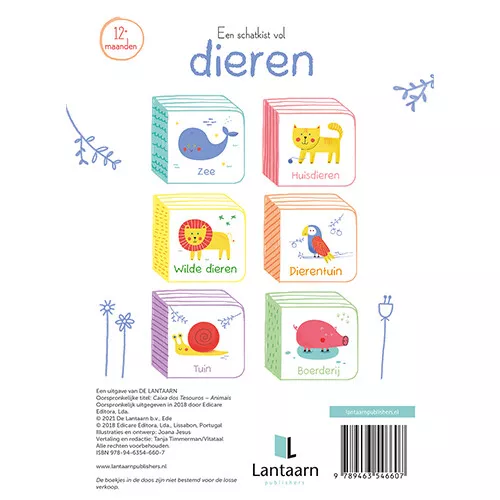 Lantaarn Publishers Een Schatkist Vol Dieren - 6st 4 Lantaarn Publishers Een Schatkist Vol Dieren - 6st - Afbeelding 2