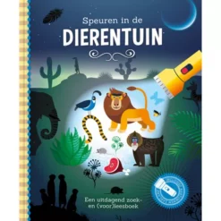 Lantaarn Publishers Lees- En Zoekboek Speuren In De Dierentuin