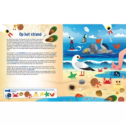 Lantaarn Publishers Lees- En Zoekboek Speuren In De Dierenwereld - Afbeelding 2