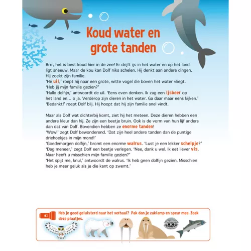 Lantaarn Publishers Lees- En Zoekboek Speuren Naar Dolfijnen 6 Lantaarn Publishers Lees- En Zoekboek Speuren Naar Dolfijnen - Afbeelding 4