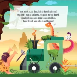 Lantaarn Publishers Rijmpjesboek En Puzzeltrein Dino's -Kinderspeelgoed lantaarn publishers rijmpjesboek en puzzeltrein dino s 4