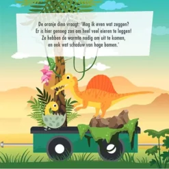Lantaarn Publishers Rijmpjesboek En Puzzeltrein Dino's -Kinderspeelgoed lantaarn publishers rijmpjesboek en puzzeltrein dino s 6