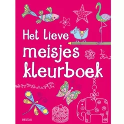 Uitgeverij Deltas Het Lieve Meisjes Kleurboek