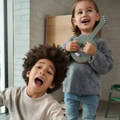 Liewood Banjo Chas - Faune Green Dove Blue Mix -Kinderspeelgoed liewood banjo chas eden golden caramel mix 5 1