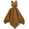 Liewood Knuffeldoek Milo Beer - Golden Caramel 2 Liewood Knuffeldoek Milo Beer - Golden Caramel -Kinderspeelgoed liewood knuffeldoek milo beer golden caramel 2 1