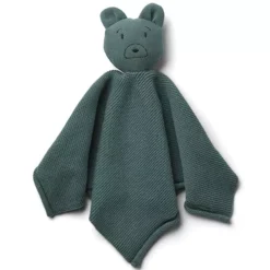 Liewood Knuffeldoek Milo Beer - Whale Blue