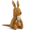 Liewood Knuffelkangoeroe Halfdan Teddy - 40 Cm -Kinderspeelgoed liewood knuffelkangoeroe halfdan teddy 40 cm