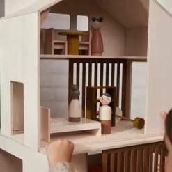 Liewood Poppenhuispoppen Lotta - Hunter Green Mix -Kinderspeelgoed liewood poppenhuispoppen lotta 1