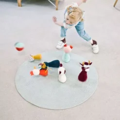 Lilliputiens Mijn Eerste Kegelspel - Boerderij -Kinderspeelgoed lilliputiens mijn eerste kegelspel boerderij 1