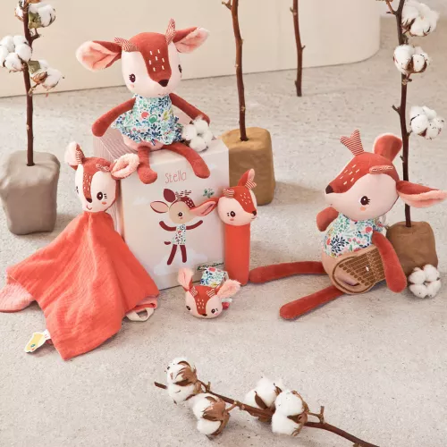 Lilliputiens Knuffeldoek Stella Het Hertje 6 Lilliputiens Knuffeldoek Stella Het Hertje - Afbeelding 4