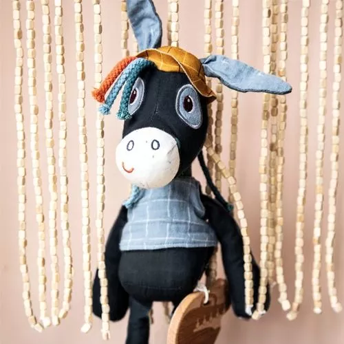 Lilliputiens Knuffelezel Met Muziek - Ignace - 30 Cm 6 Lilliputiens Knuffelezel Met Muziek - Ignace - 30 Cm - Afbeelding 4