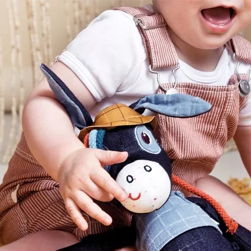 Lilliputiens Knuffelezel Met Muziek - Ignace - 30 Cm 5 Lilliputiens Knuffelezel Met Muziek - Ignace - 30 Cm - Afbeelding 3