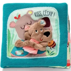 Lilliputiens Stoffen Boek Knuffels Van César