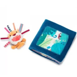 Lilliputiens Activiteitenboek Met Vingerpopje - Jack Brult -Kinderspeelgoed lilliputiens stoffen boek met vingerpopje jack brult 1