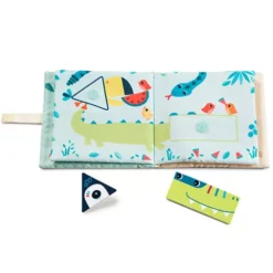 Lilliputiens Doeboek Ik Herken Vormen 15 Lilliputiens Doeboek Ik Herken Vormen -Kinderspeelgoed lilliputiens stoffen doeboek ik herken vormen 5