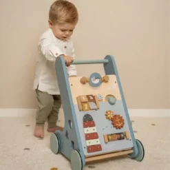 Little Dutch Activiteiten Loopwagen Sailors Bay -Kinderspeelgoed little dutch activiteiten loopwagen sailors bay 3