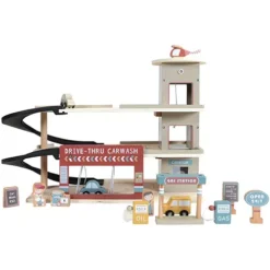 Little Dutch Garage - 14-delig -Kinderspeelgoed little dutch garage 14 delig 2