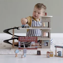 Little Dutch Garage - 14-delig -Kinderspeelgoed little dutch garage 14 delig 6