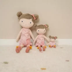 Little Dutch Lappenpop Rosa - Lichtroze - 10 Cm -Kinderspeelgoed little dutch lappenpop rosa lichtroze 10 cm3