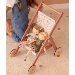 Little Dutch Poppenbuggy Flowers & Butterflies 13 Little Dutch Poppenbuggy Flowers & Butterflies -Kinderspeelgoed little dutch poppenbuggy flowers butterflies 1