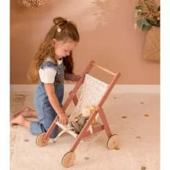 Little Dutch Poppenbuggy Flowers & Butterflies 12 Little Dutch Poppenbuggy Flowers & Butterflies -Kinderspeelgoed little dutch poppenbuggy flowers butterflies 6